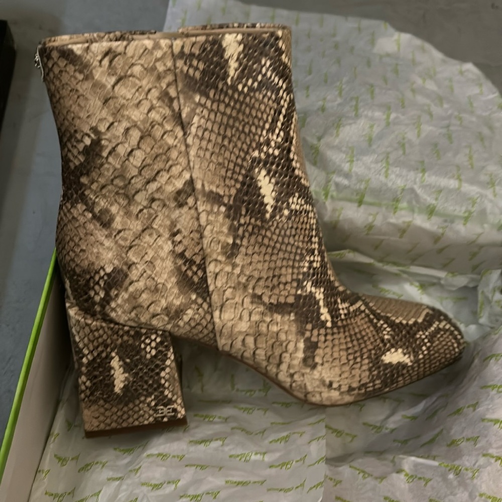 New booties. Size 7